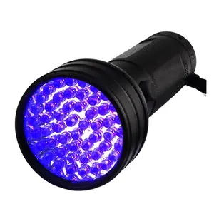 51 Led Blacklight Uv פנס Led Uv אינפרא אדום לפיד אור נייד UV לפיד אור