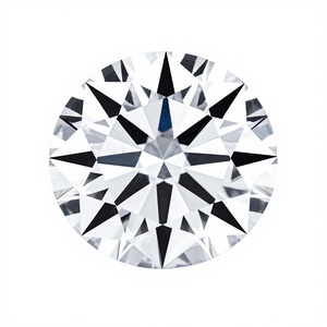 อัญมณี d'vins 1CT การปลูกในห้องปฏิบัติการ HPHT CVD ทรงกลมตัดเพชรที่เต็มไปด้วยสีสันสดใสสำหรับการทำเครื่องประดับ - Product Image 1