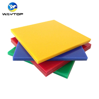 Panneau en plastique naturel durable auto-lubrifiant et sans humidité pour machines textiles, roue étoilée, en HDPE UHMWPE, 4x8 pieds