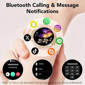 Reloj Inteligente Taopodo para Mujer, 1.39 Pulgadas, Monitor de Sueño, 120 Modos Deportivos, Podómetro, Pulsómetro 24H, SpO2, IP68, Regalo, Android/iPhone - Product Image 3