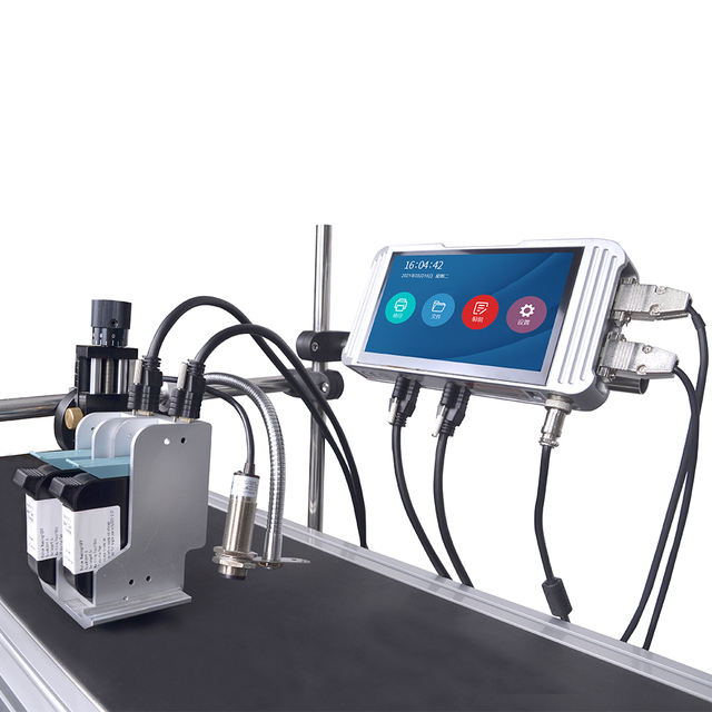 New Design Automatic Printing Machine Expiry Date Batch Code Coding TIJ Online Inkjet Printer with low price