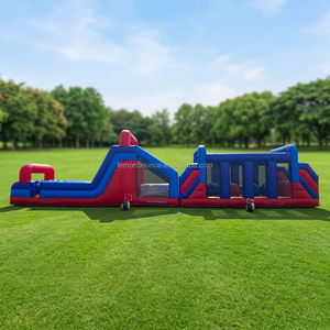 Parcours <span class=keywords><strong>d</strong></span>'obstacles gonflable géant, château gonflable commercial, aire <span class=keywords><strong>de</strong></span> jeux pour enfants, terrain <span class=keywords><strong>d</strong></span>'entraînement aux obstacles en plein air - Product Image 1