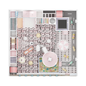 ¡Oferta de Fábrica! Novedoso Parque Infantil Temático Macaron con Tobogán, Carrusel y Piscina de Bolas para Niños - Product Image 3