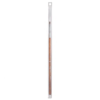 Prix de gros Manche en bois rouge et cheveux en nylon PP Mini pinceau angulaire de haute qualité par le fournisseur de brosses à ongles BW19-7