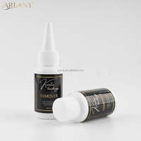 ARLANY 30ml Dissolvant de colle pour extensions capillaires à lampe UV LED Speed Master, Dissolvant de colle thermofusible pour pointes de kératine, Solution de dissolvant pour bandes adhésives