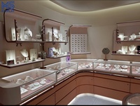 Vitrines à bijoux sur mesure au design créatif pour centres commerciaux et bijouteries de mode