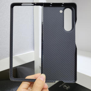 Nuova Custodia Pieghevole in Fibra di Aramide 600D 1500D per <span class=keywords><strong>Samsung</strong></span> Phone Fold 5, Cover Ultra Sottile Anti-Impronte - Product Image 5
