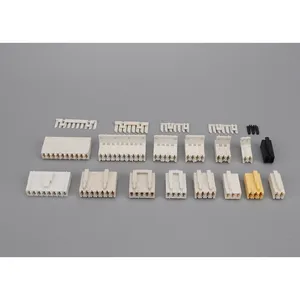 Konektor TE/AMP 2-1241964-5 RAST 5 IDC, perumahan, Plug, Wire-to-Board, 4 posisi, 5mm, konektor Tyco