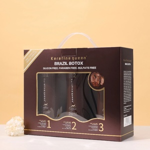 Kit de Tratamiento 2 en 1 de Aceite de Argán Orgánico Chino Más Vendido, Aceite Alisante para el Cabello con Proteína, Alisado con Queratina - Product Image 3
