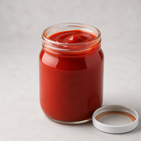 Machine de remplissage aseptique HiLock pour bouteilles en plastique et en verre, en acier inoxydable, pour pâtes de tomates très visqueuses