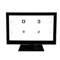 ICEN IN-100 Mesin Pemeriksaan Mata Optometri Multifungsi Monitor Pengujian Optik Proyektor Bagan Penglihatan LCD Logam 1