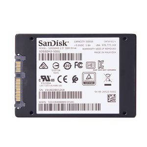 Durable SDSSDH3 2.5" SSD Drive SATA 6G/S SDSSDH3-500G 500GB 2.5inch SATA III Internal SSD for Home Office PC Storage - Product Image 1