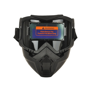 Casco <span class=keywords><strong>de</strong></span> Soldadura con Oscurecimiento Automático, Protección Facial con Encendido/Apagado Automático, Material PP para Soldadura y Enmascaramiento - Product Image 1