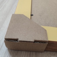 Protector de Esquinas de Papel Kraft para Marcos de Fotos, Protección Anticolisión en Todos los Lados para Envíos