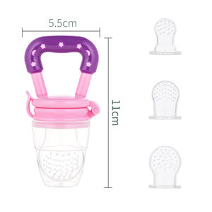 Venta al por mayor bebé <span class=keywords><strong>mordedor</strong></span> pezón fruta fresca comida vegetal morder bolsa chupete seguro comer silicona alimentador en forma de <span class=keywords><strong>mono</strong></span> bebé producto - Product Image 2