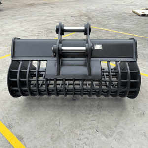 Râteau de séparation de matériel hydraulique de seau de squelette d'excavatrice pour le type de seau de tamis de <span class=keywords><strong>Volvo</strong></span> - Product Image 6