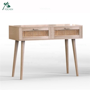 Modern and Simple Design <strong>TV</strong> Stands and Cabinets Natural <strong>Rattan</strong> Wood Panel and MDF for Living Room and Bedroom Wooden <strong>TV</strong> <strong>Unit</strong> - Product Image 5