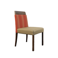 Ensemble de chaises de salle à manger en bois contemporain - Meubles commerciaux durables et imperméables CY399