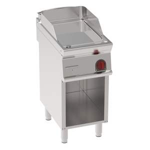 EURAST Model 36930617 3900W <b>Electric</b> Hard Chrome <b>Hotplate</b> Smooth 15mm Coil Solid <b>Hotplate</b> Open Support -400x700x900mm Certified - Product Image 1