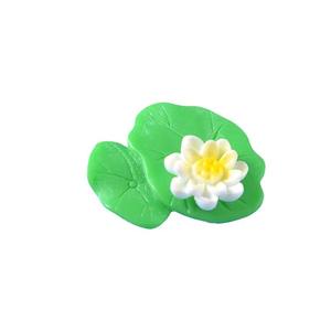 Lotus Leaf Series Micro Landscape Fish for Decoration Small Ornaments Lotus Pod Resin Flower Charms - Product Image 5