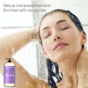 <span class=keywords><strong>Gel</strong></span> <span class=keywords><strong>Douche</strong></span> Parfum Pétale Lavande Blanche Herbe d'ange Marque privée Savon corporel biologique naturel de luxe Nettoyant pour le corps - Product Image 2