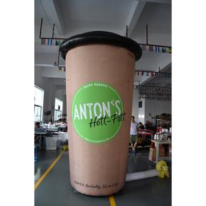 Stand Inflable <span class=keywords><strong>Gigante</strong></span> Personalizado con Forma de <span class=keywords><strong>Taza</strong></span> de Café - Publicidad Inflable Personalizada con Marca para Promoción de Restaurantes y Exhibición de Eventos - Product Image 2