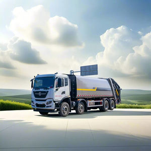 Camión Compactador de <span class=keywords><strong>Basura</strong></span> Diésel 8*4 con Transmisión Manual, Carga Trasera, Vehículo Recolector de <span class=keywords><strong>Basura</strong></span> - Product Image 1