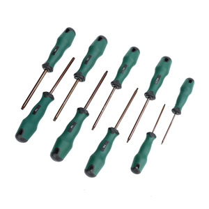 Juego de Destornilladores Torx de Precisión de 9 Piezas, Puntas Magnéticas, Acero Endurecido, Kit de Reparación Mini Star para <span class=keywords><strong>iPhone</strong></span>, PC, Relojes, Gafas - Product Image 2