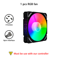 Vente en gros Logo personnalisé boîtier PC ventilateurs 120mm refroidisseur ventilateur rvb échantillon gratuit 12V CPU refroidisseur boîtier LED lumière ventilateurs de jeu