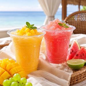 Vasos de PET Transparentes de 18 Onzas con Impresión Personalizada, Vasos de Plástico Transparentes de 98 mm de Diámetro con Tapas para Smoothies, Café Frío y Bebidas con Hielo - Product Image 1
