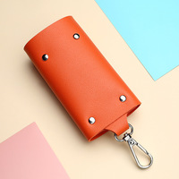 Nouvel étui tendance pour clés de voiture - Adorable porte-clés en cuir PU pour couples - Porte-clés de moto avec design de porte-clés unique