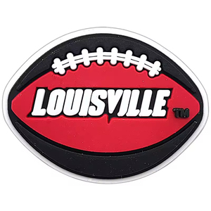 Breloques décoratives en PVC pour <span class=keywords><strong>chaussures</strong></span>, thème équipe sportive de l'Université de Louisville, Texas – Accessoires DIY pour sabots et <span class=keywords><strong>chaussures</strong></span> de rugby/football des Cardinals - Product Image 6