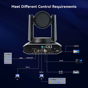 Ensemble caméra PTZ 4K60 30x et mélangeur vidéo de qualité professionnelle -- Idéal pour les églises, les conférences et le streaming en direct - Product Image 2