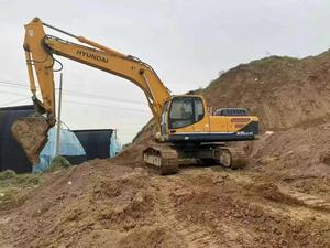 Excavatrice sur chenilles multifonctionnelle d'origine coréenne d'occasion Hyundai HX220HD Moteur Yanmar Haute efficacité Bon roulement de pompe à engrenages - Product Image 4