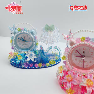 Lámpara <span class=keywords><strong>de</strong></span> Mesa Pequeña <span class=keywords><strong>de</strong></span> Ensueño, <span class=keywords><strong>Reloj</strong></span> Despertador, Manualidades para Niños, Pequeño Juguete Creativo Hecho a Mano, Caja <span class=keywords><strong>de</strong></span> Regalo - Product Image 3