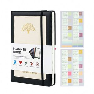 Pocket Binder Kraft Sublimation <b>Cute</b> Custom Logo Custom Printing Diary PU <b>Notebook</b> With Pen - Product Image 4