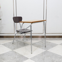 Ensemble chaise et bureau robuste pour la formation, chaise et bureau pour étudiants, idéal pour l'école