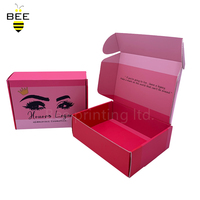 Boîtes en carton ondulé personnalisées avec fermeture éclair, pour l'expédition et l'emballage, avec logo personnalisé, pour cosmétiques et soins de la peau
