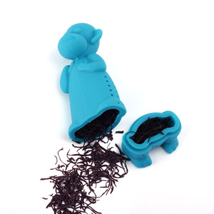Monkey Shaped Silicone Cute Animal <strong>Tea</strong> <strong>Infuser</strong> for Loose <strong>Tea</strong> - Product Image 4