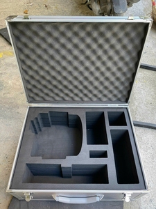 Reinforced Aluminum Frame Plywood Case with Custom <b>Foam</b> for Heavy Duty Portable Hardware Accessory and Equipment Storage <b>Box</b> - Product Image 2