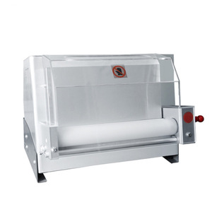 Máquina Laminadora de Masa de Pizza Electrónica Automática de 16 Pulgadas (12 Pulgadas) para Uso en Panadería, Procesamiento de Harina, 110v/220v, Alta Productividad - Product Image 1