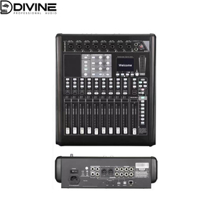 Console Processore Audio Digitale Professionale Mixer Digitale Multifunzione per Esibizioni sul Palco Ingegneria e Sale Conferenze - Product Image 5