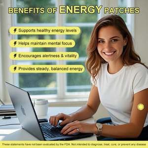 Parches Transdérmicos Funcionales de Energía e Hidratación de Fabricante OEM con Logotipo Personalizado, Parches de <span class=keywords><strong>Vitamina</strong></span> <span class=keywords><strong>B12</strong></span> / Parches Energéticos - Product Image 5