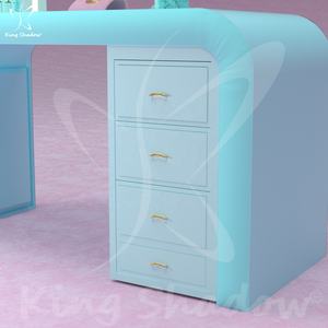 Yeni stil tırnak barı istasyonu salonu mobilya Modern tırnak masası posta masası tırnak sandalye manikür sandalyesi - Product Image 4