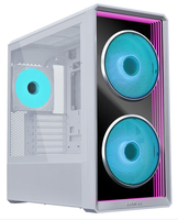 Nouveauté en promotion : Boîtier PC ATX Mid-Tower L217 INF, Blanc, pour Lian Li
