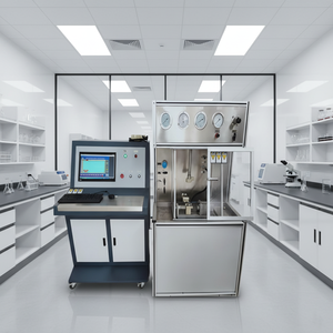 เครื่องทดสอบแรงดันน้ำแบบอัตโนมัติ ISO 1402 สำหรับสายยางแรงดันสูง ชุดประกอบสายยางยางและพลาสติก การทดสอบแรงดันน้ำ - Product Image 3