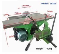 Machine à bois industrielle multifonctionnelle combinée dégauchisseuse-raboteuse pour la fabrication de meubles et le traitement du bois