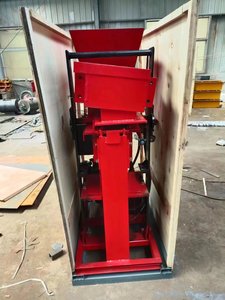 ماكينة صنع الطوب الصغيرة ، آلة صنع الطوب اليدوي المتشابكة من الطين - Product Image 5