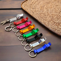 Mini ouvre-bouteille vintage en métal léger, porte-clés avec logo personnalisé, ouvre-bouteille de vin, ouvre-boîte, utilisation au bar, cadeau