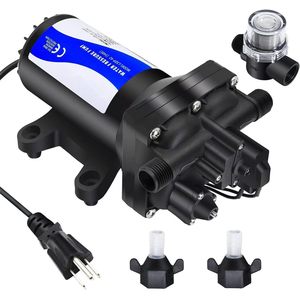 Bomba de Agua de Alta Presión Venus, 5.5 GPM, 75 PSI, Bomba de Diafragma, Interruptor de Presión Automático, Funcionamiento Silencioso - Product Image 1